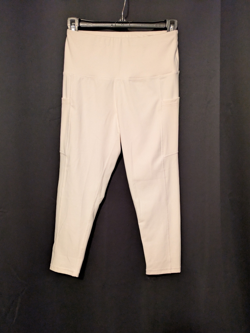 Fengbay High Waist Performance Leggings White Size Small  23 Waist